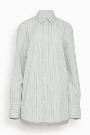 Adam Shirt in Striped Blue Adam Shirt in Striped Blue