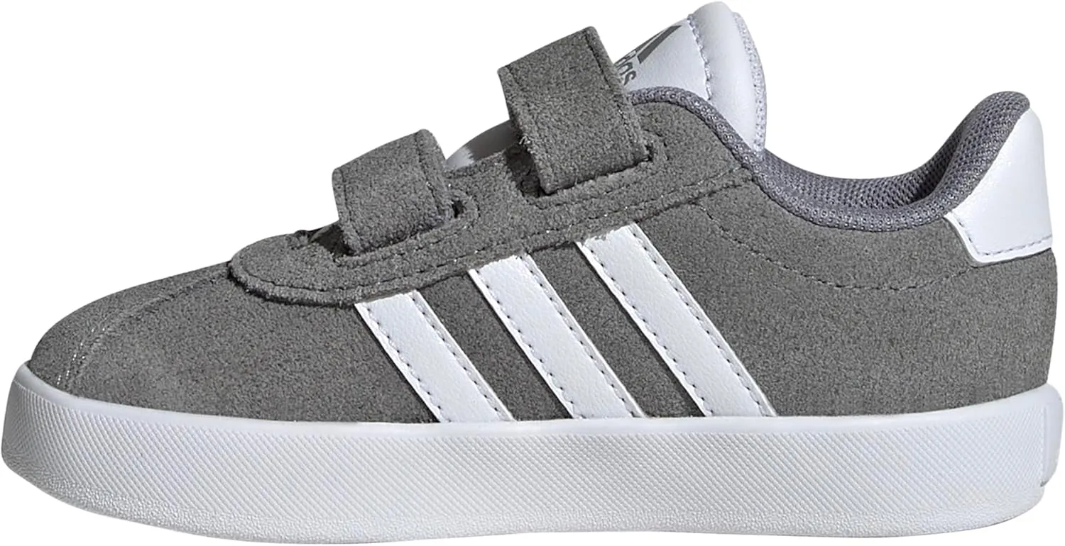 adidas Unisex-Child Vl Court 3.0 Skateboarding Shoes (Toddler) Sneaker