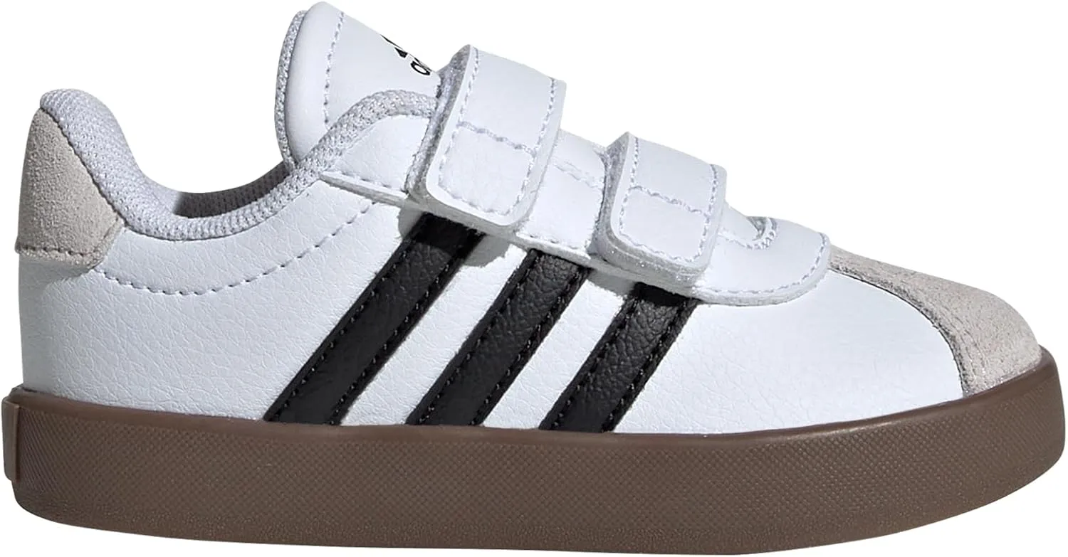 adidas Unisex-Child Vl Court 3.0 Skateboarding Shoes (Toddler) Sneaker