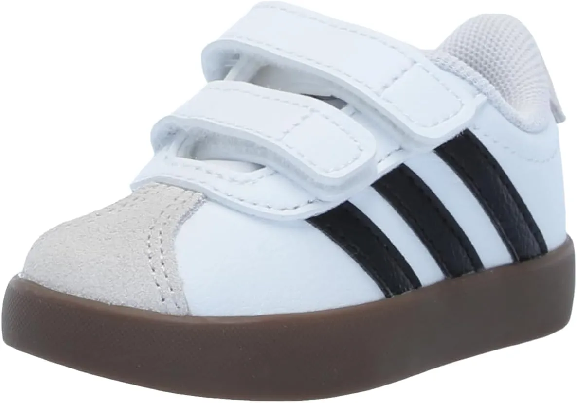 adidas Unisex-Child Vl Court 3.0 Skateboarding Shoes (Toddler) Sneaker