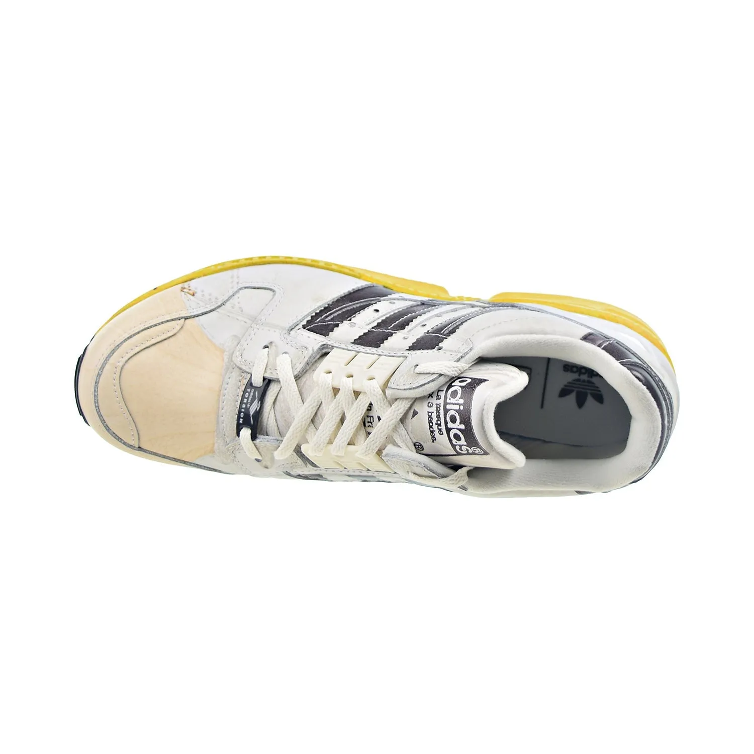 Adidas ZX 8000 Superstar Men's Shoes White-Black-Yellow