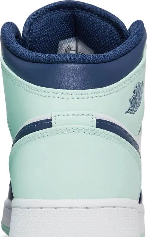 Air Jordan 1 Mid 'Blue Mint' (GS)
