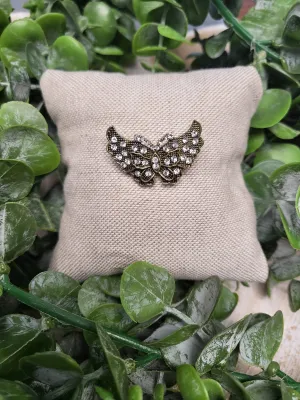 Antique Style Butterfly Brooch