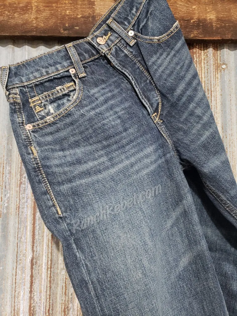 Ariat Ultra High Rise Tomboy Straight in Bora Bora Wash #5148