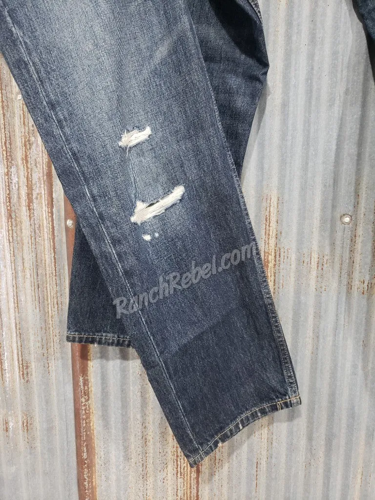 Ariat Ultra High Rise Tomboy Straight in Bora Bora Wash #5148