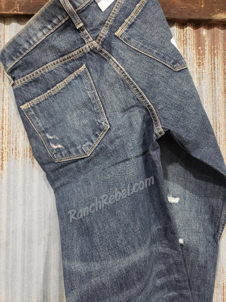 Ariat Ultra High Rise Tomboy Straight in Bora Bora Wash #5148