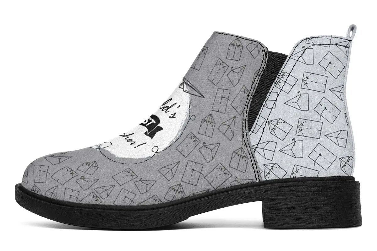 Best Teacher Neat Vibe Boots
