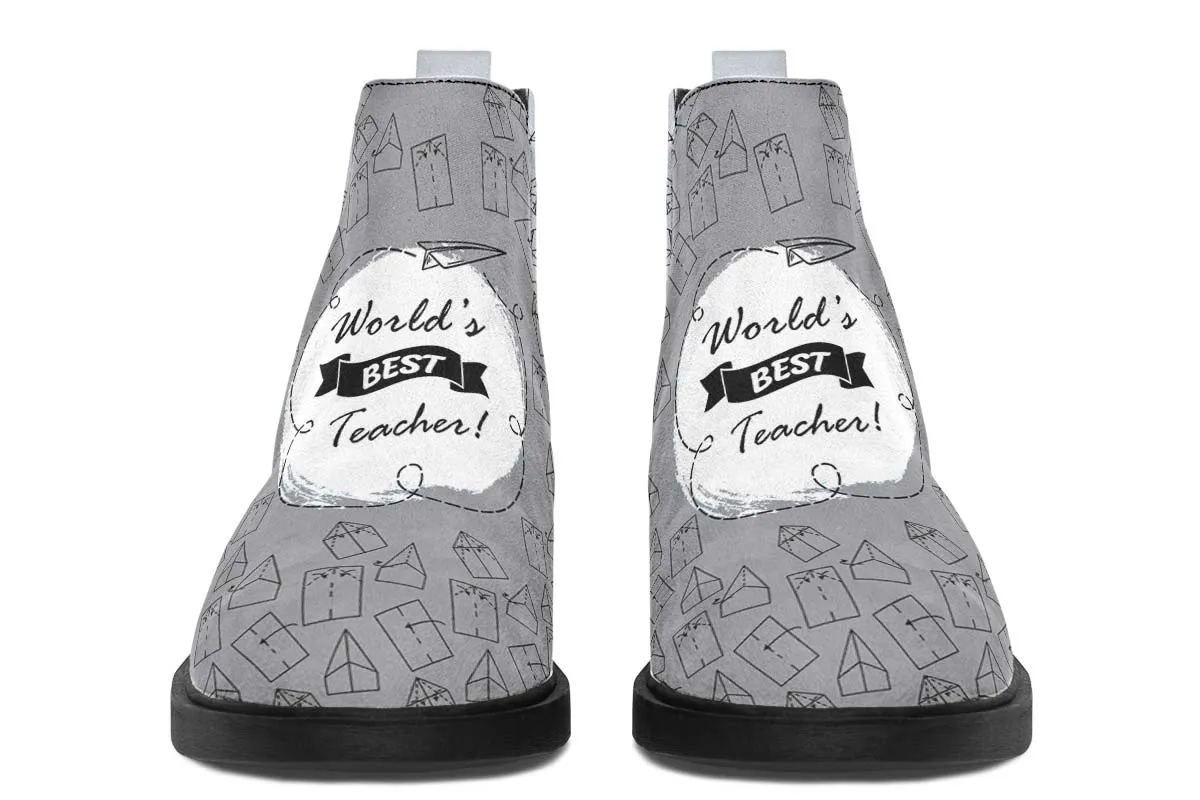 Best Teacher Neat Vibe Boots