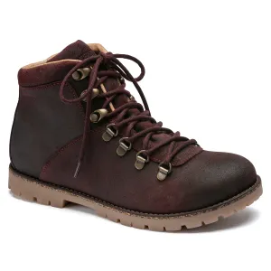 Birkenstock Jackson burgundy suede