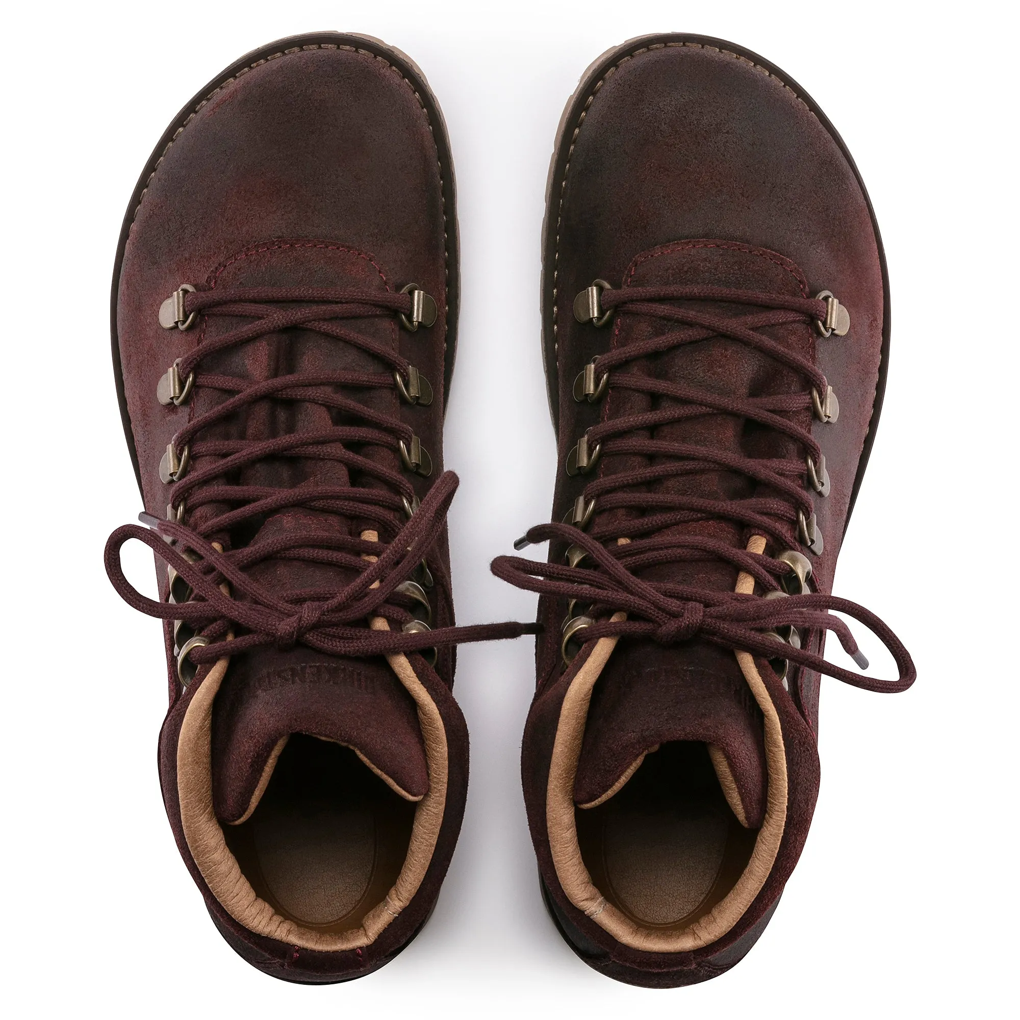 Birkenstock Jackson burgundy suede