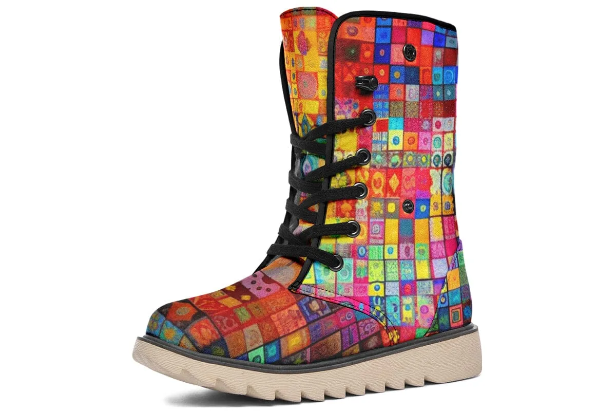 Blotter Fuzz Moon Boots