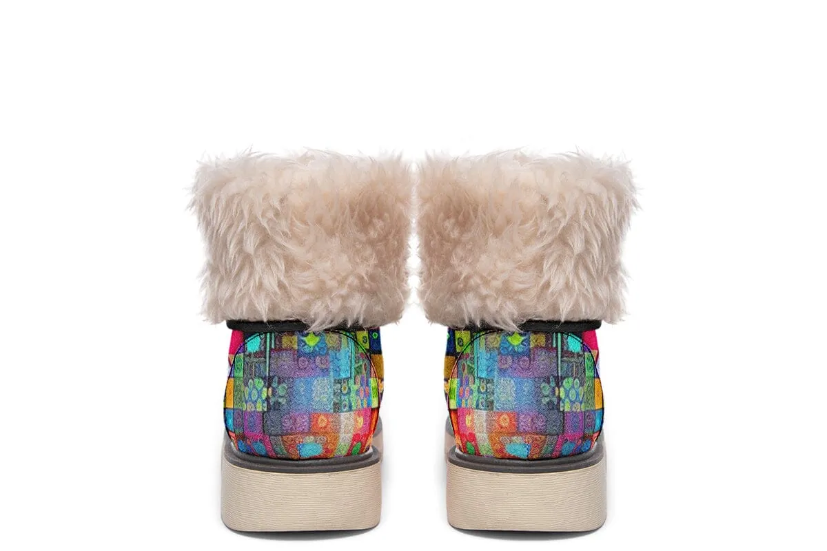 Blotter Fuzz Moon Boots