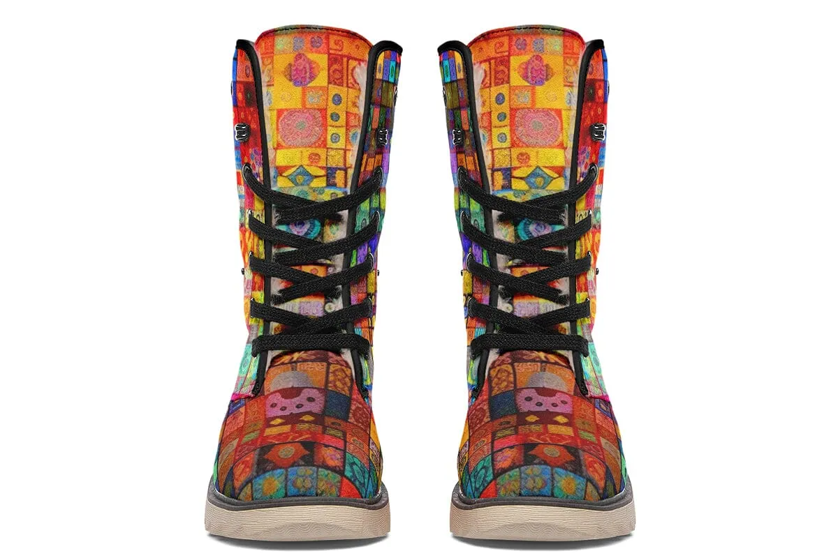 Blotter Fuzz Moon Boots
