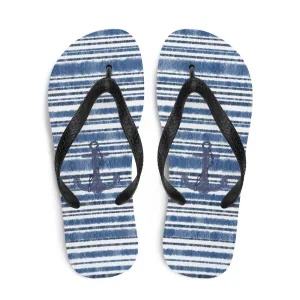 Blue Marine Stripe sandals