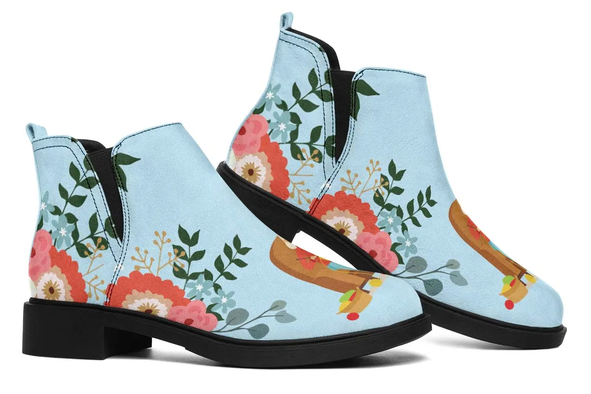 Botanical Knitting Neat Vibe Boots