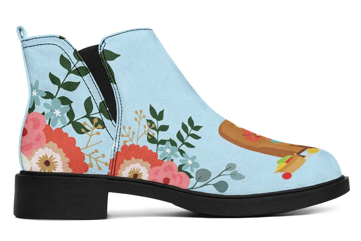 Botanical Knitting Neat Vibe Boots