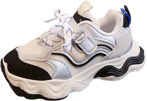 Boys Girls Tennis Shoes Kids Lightweight Breathable Sneakers Lace-up Running Athletic Shoes for Tennis Shoes Girl