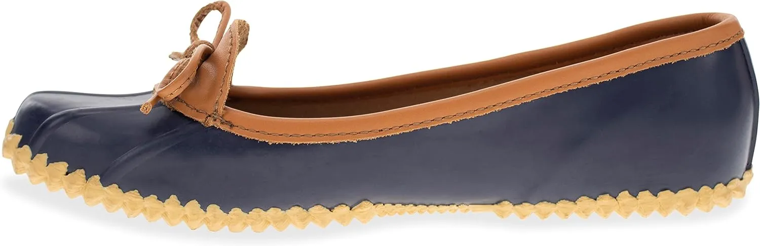 Chooka Women's Solid Duck Skimmer Ballet Flat