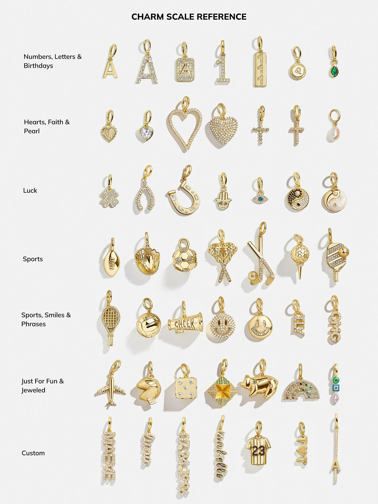 Classic Initial Cluster Charm - C