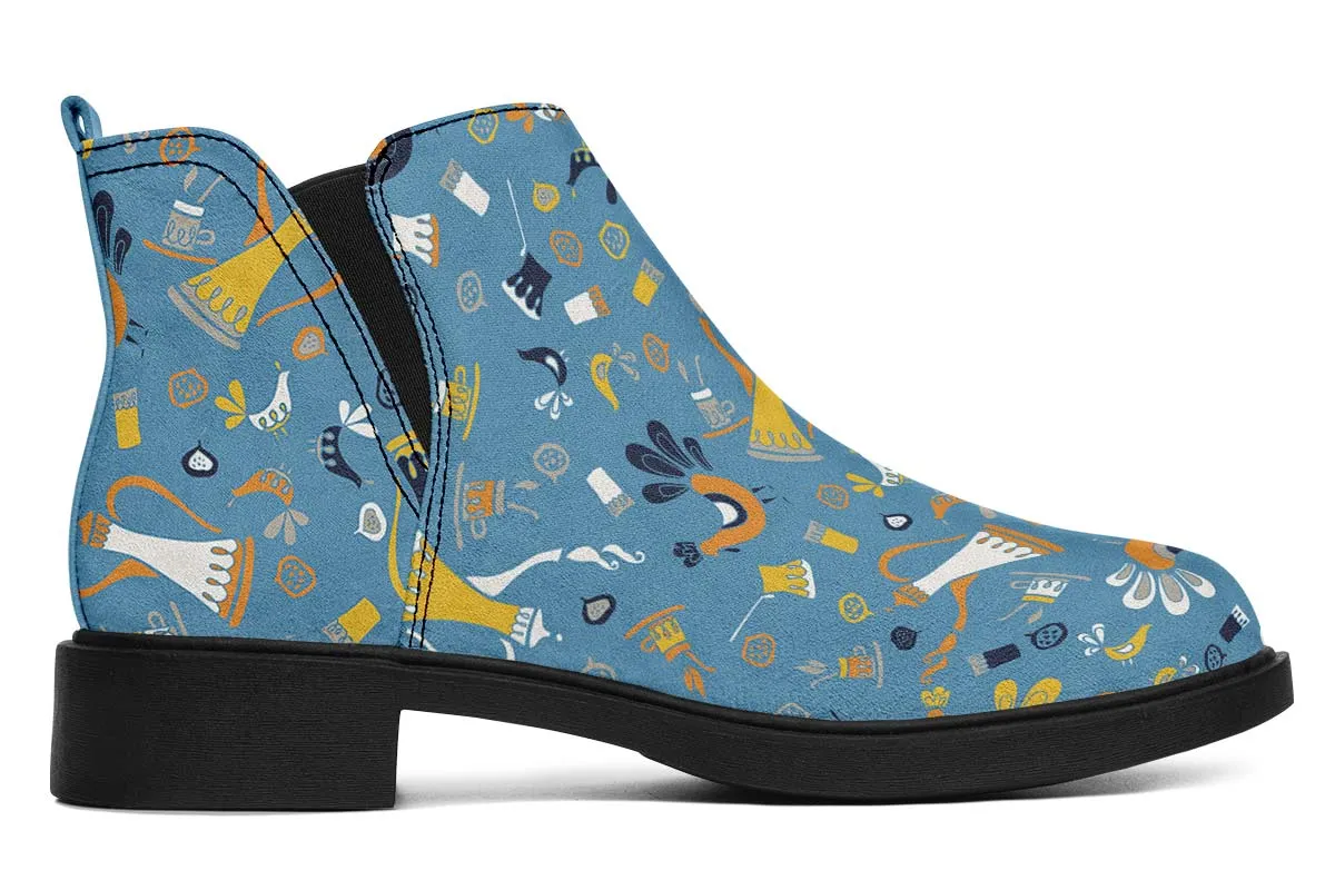 Coffee Chicken Neat Vibe Boots
