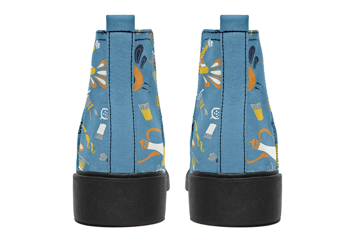 Coffee Chicken Neat Vibe Boots