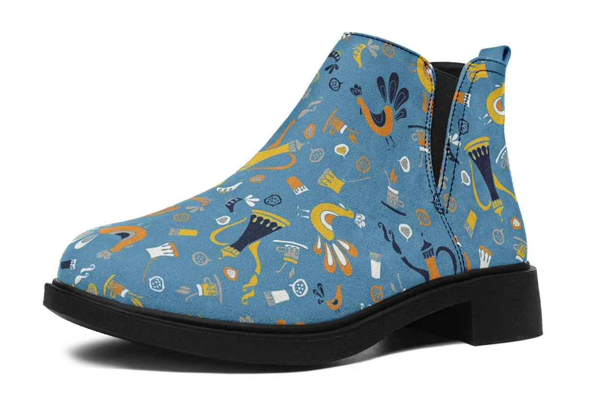 Coffee Chicken Neat Vibe Boots