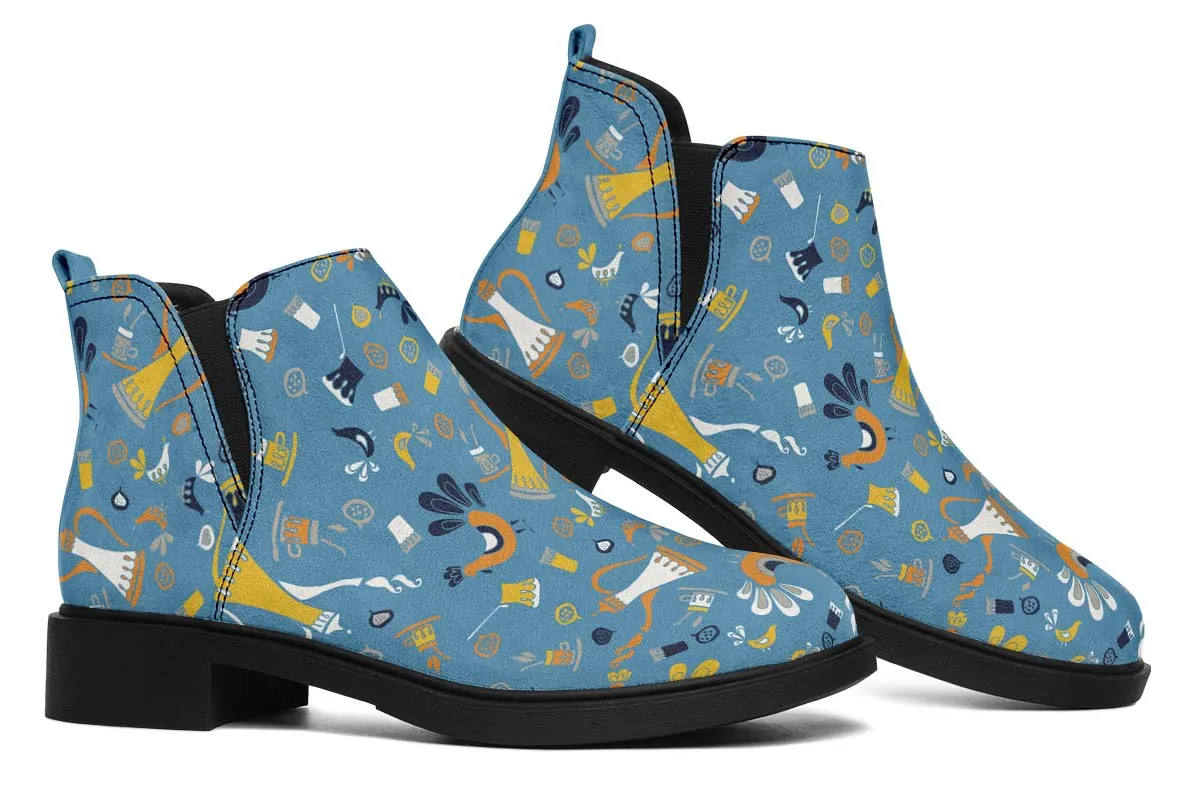 Coffee Chicken Neat Vibe Boots