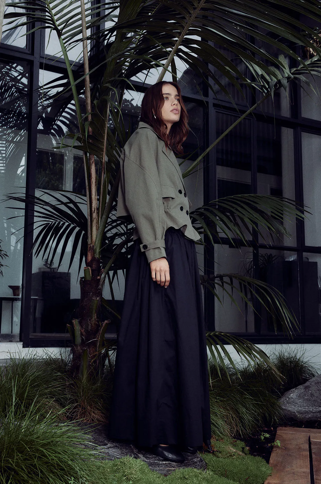 cohesive skirt / black