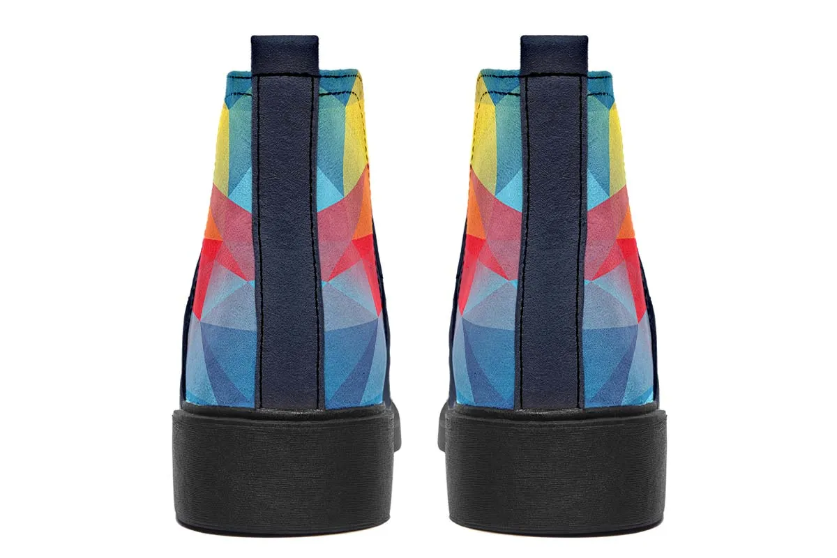 Colorful Autism Neat Vibe Boots