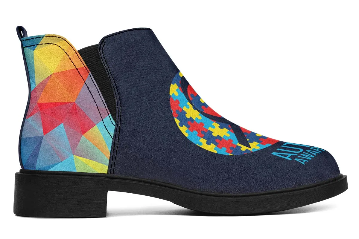 Colorful Autism Neat Vibe Boots