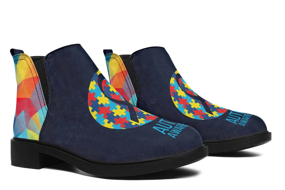 Colorful Autism Neat Vibe Boots