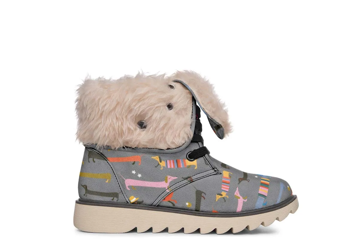 Dachshund Pals Polar Vibe Boots