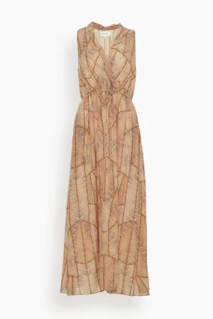 Darby Dress in Gold Geode