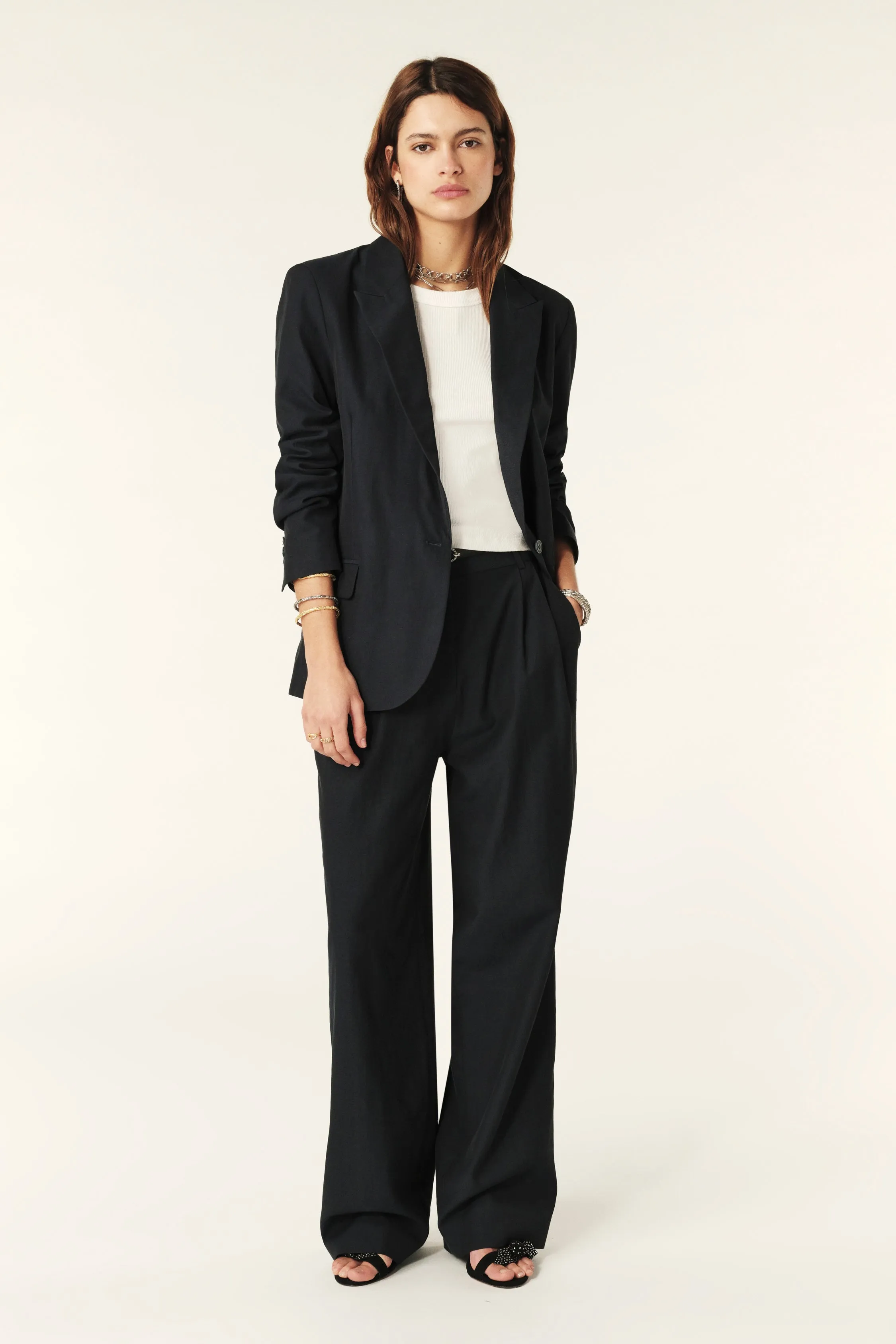 Fabio Trousers Navy