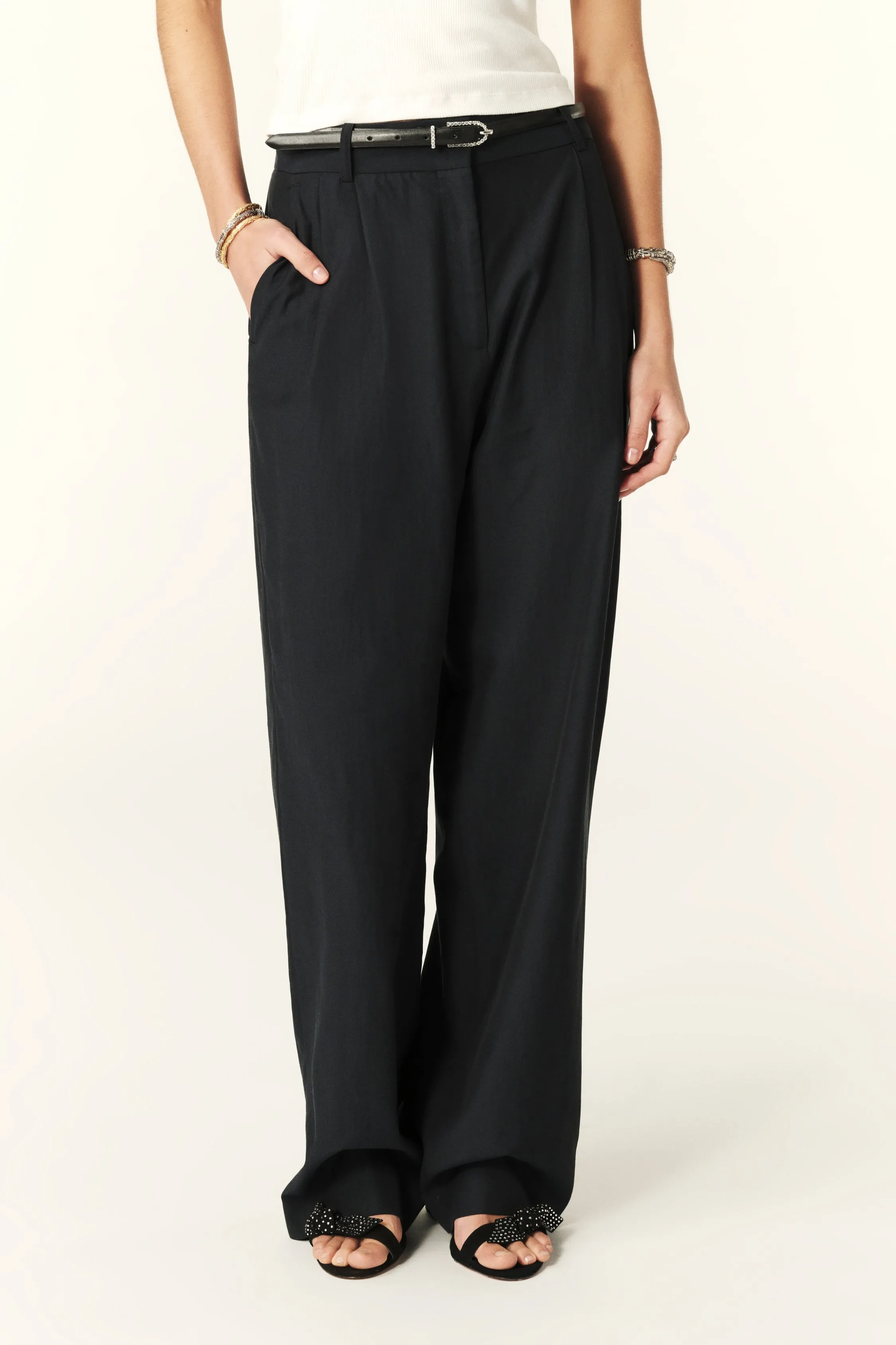Fabio Trousers Navy
