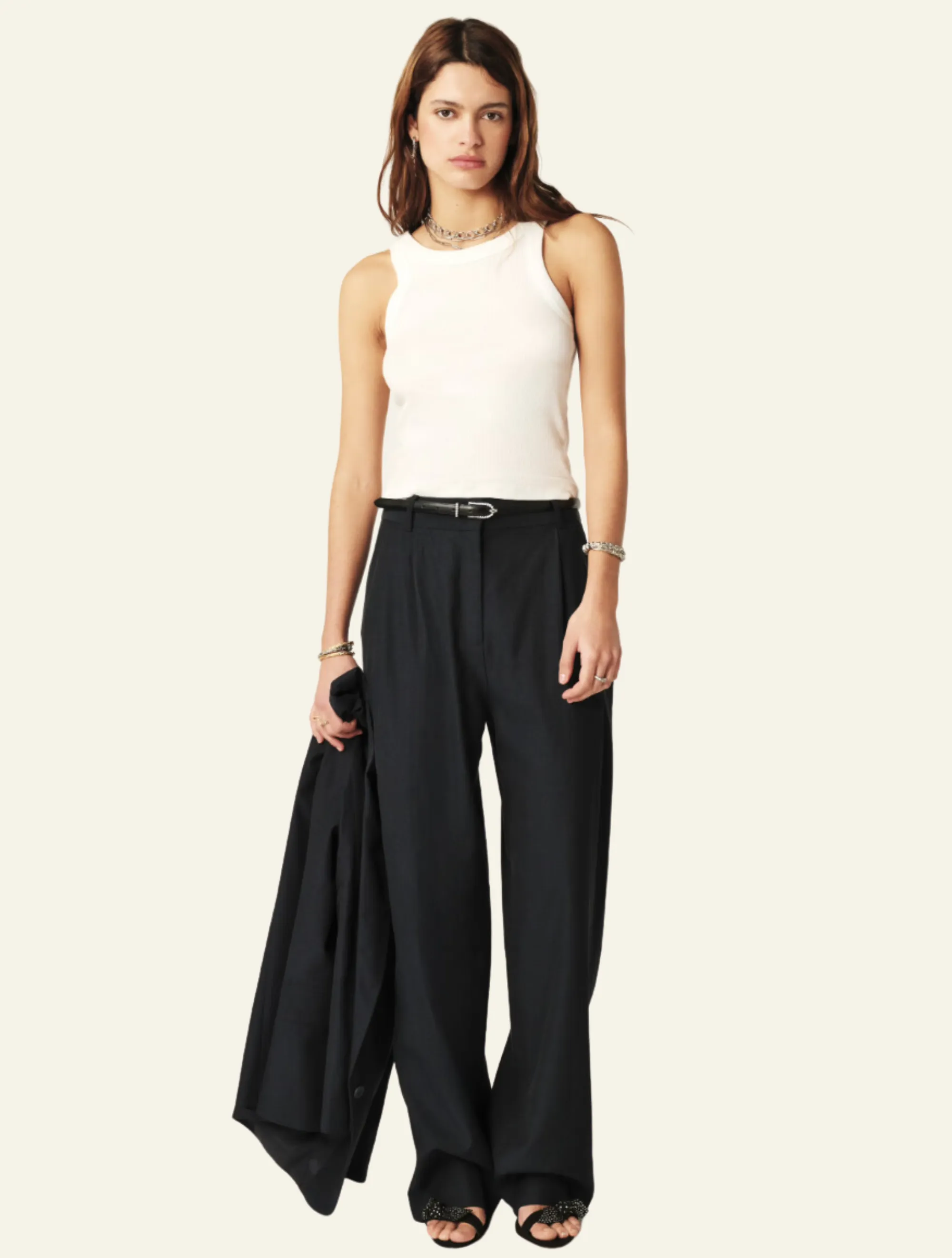 Fabio Trousers Navy
