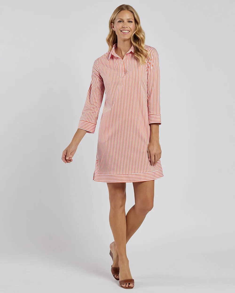 Finley Cotton Shirting Dress