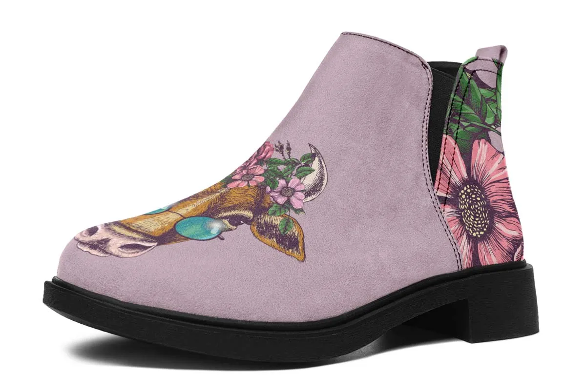 Floral Cow Neat Vibe Boots