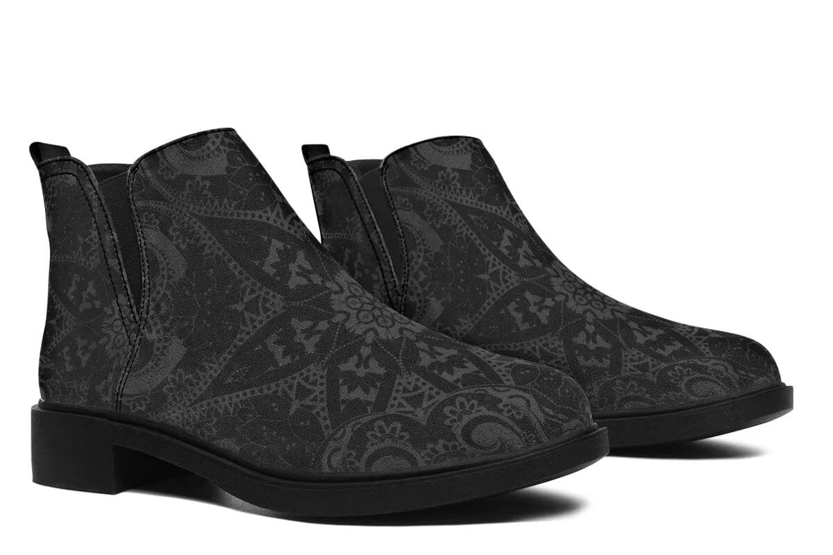 Ghost Mandala Neat Vibe Boots