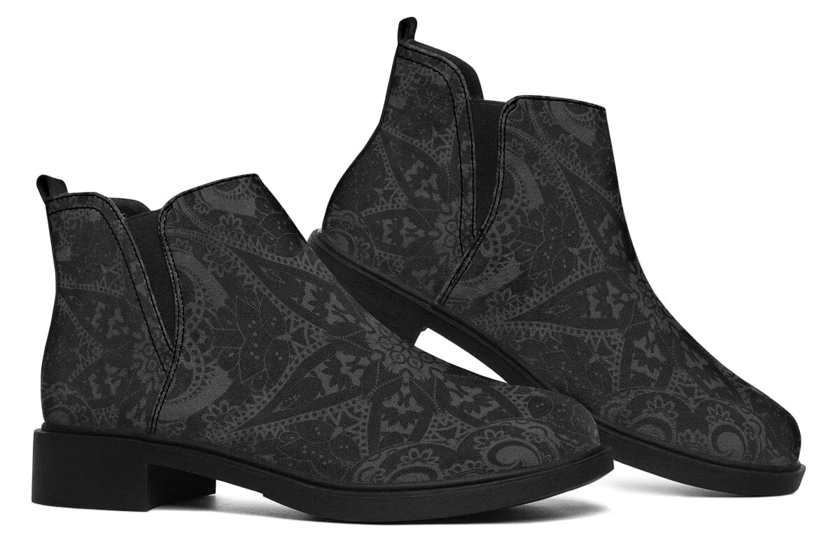 Ghost Mandala Neat Vibe Boots
