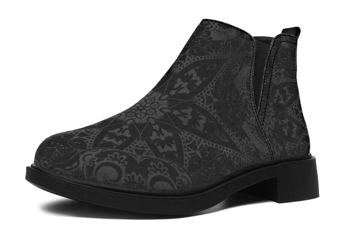 Ghost Mandala Neat Vibe Boots