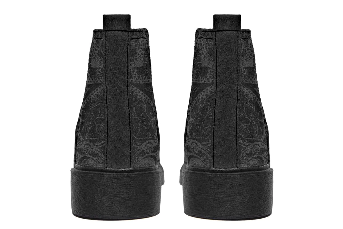 Ghost Mandala Neat Vibe Boots