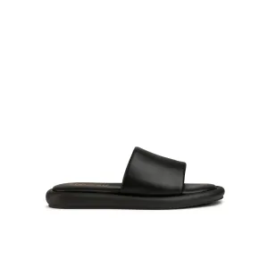 Giorgia Slides Jet Black