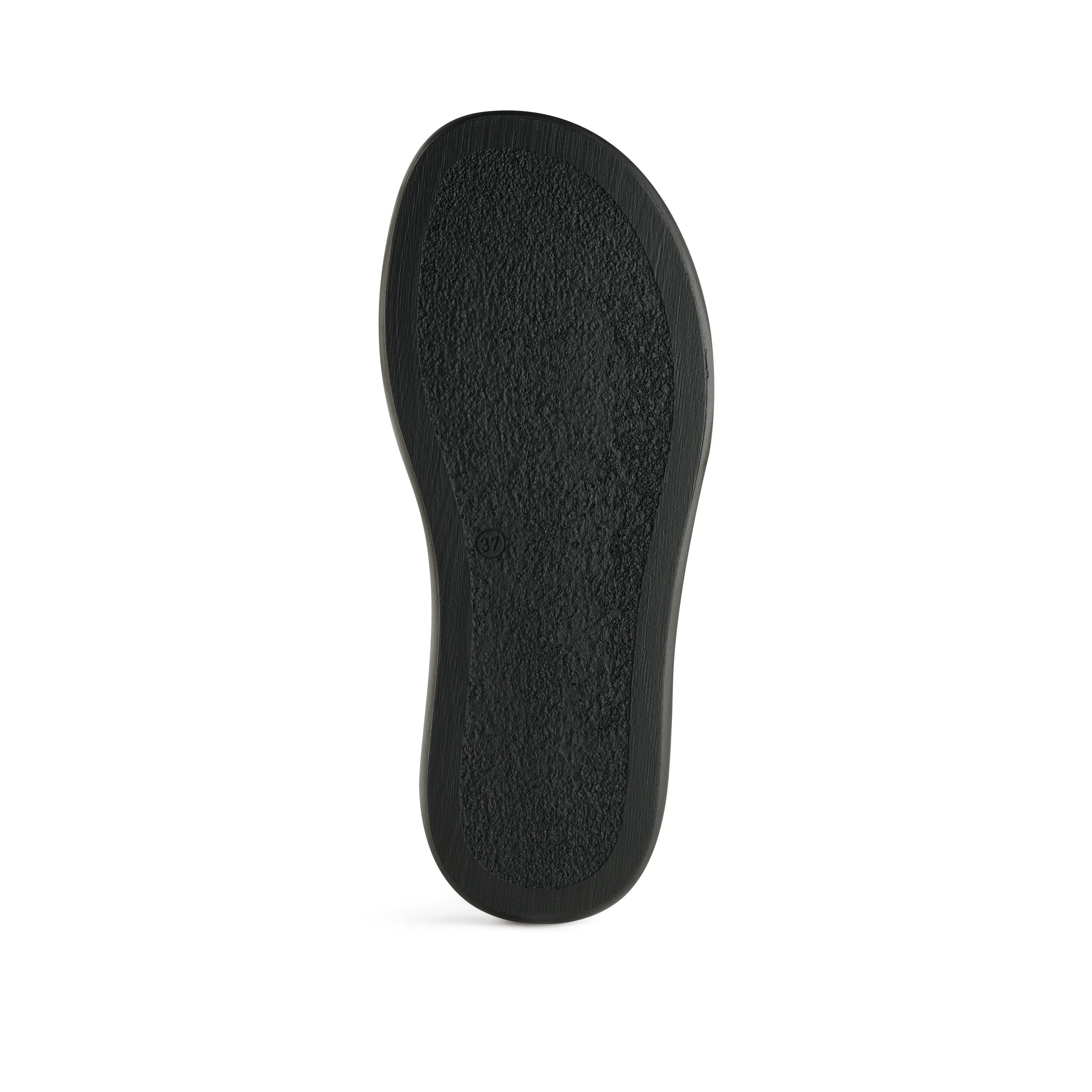 Giorgia Slides Jet Black