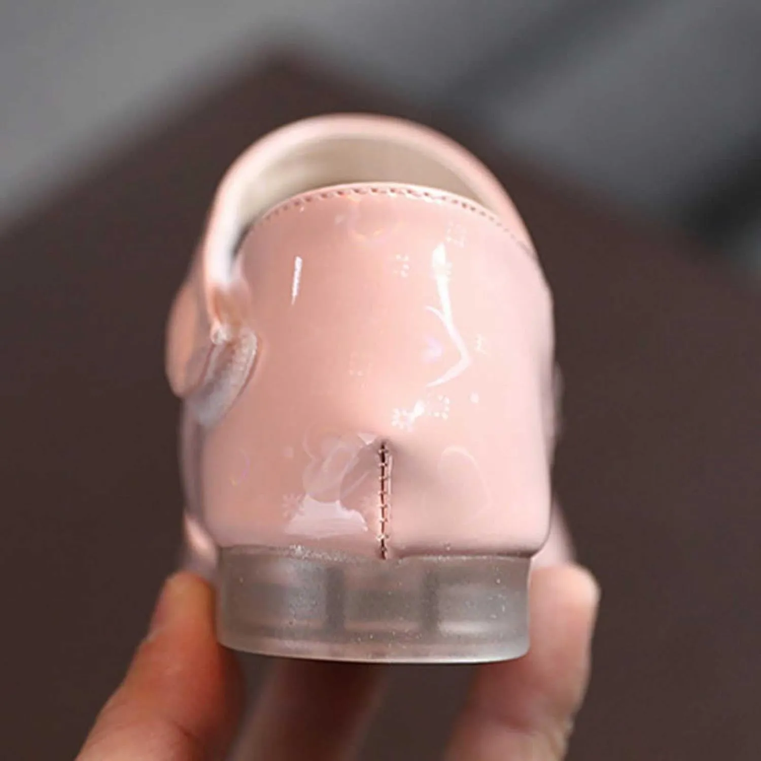 Girls Open Toe Heels Dress Shoes Flower Girl Mary Jane Sandals Wedding Pary Princess Shoes for Toddler Kids