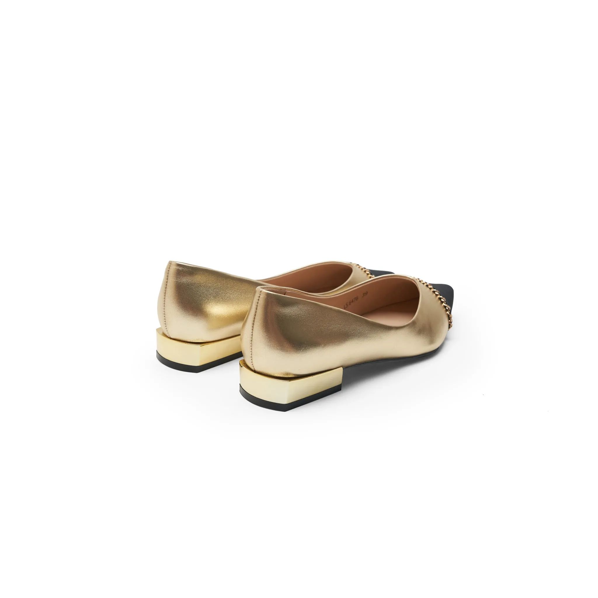 Gold Ballerina With Embellishment