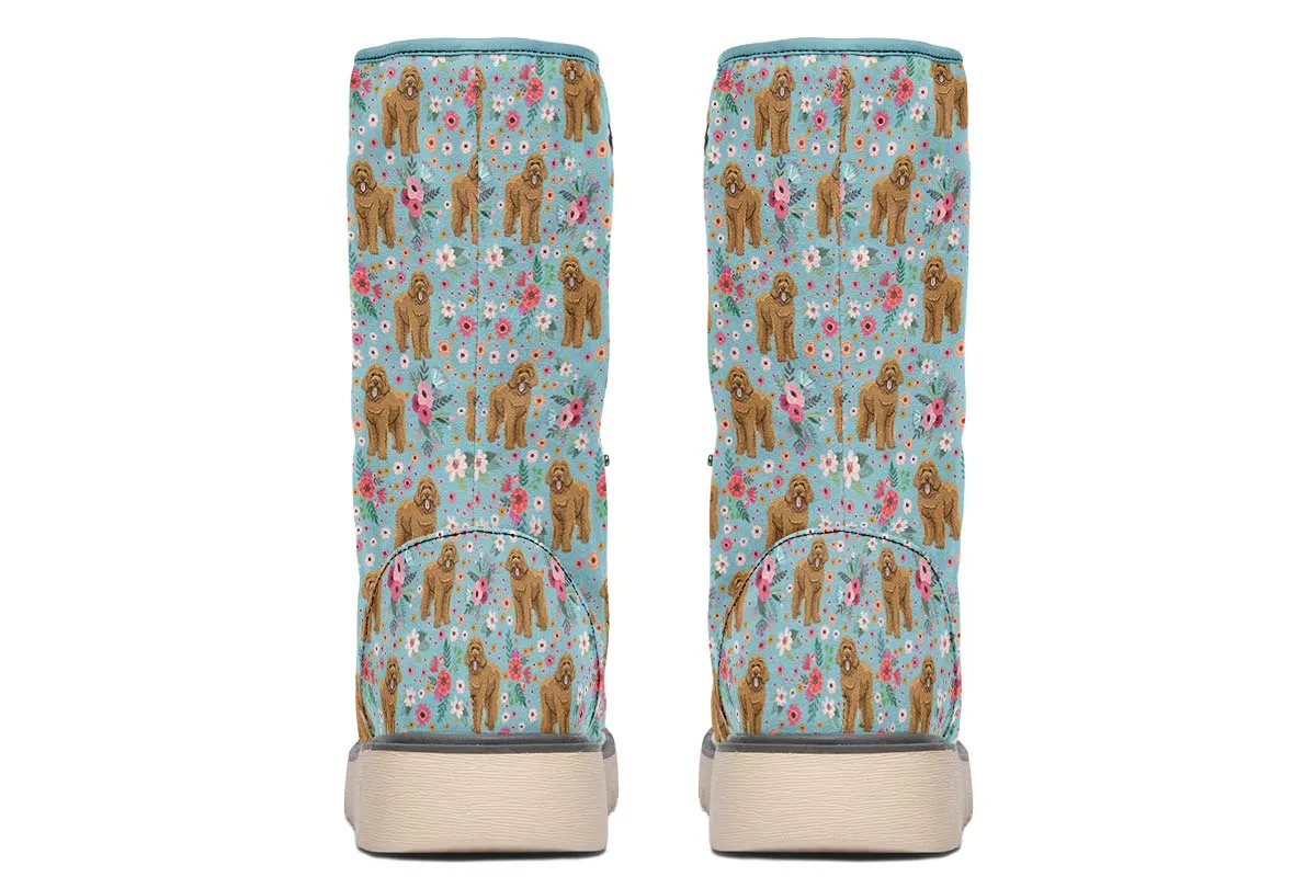 Goldendoodle Flower Polar Vibe Boots