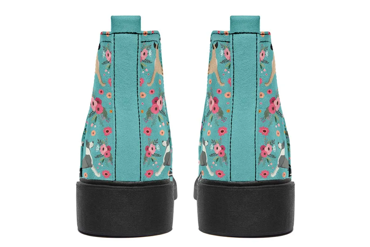 Great Dane Flower Neat Vibe Boots