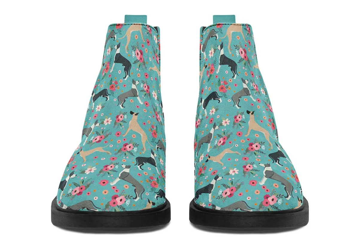 Great Dane Flower Neat Vibe Boots