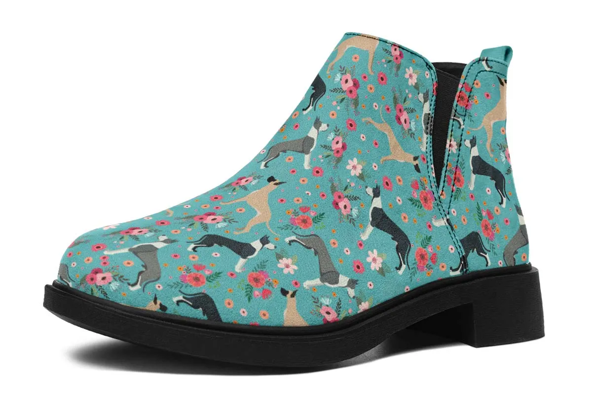 Great Dane Flower Neat Vibe Boots